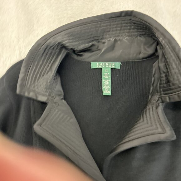 Vintage Lauren Ralph Lauren Blazer Women's 2X Antique Preppy Equestrian Old Mone - Picture 8 of 10